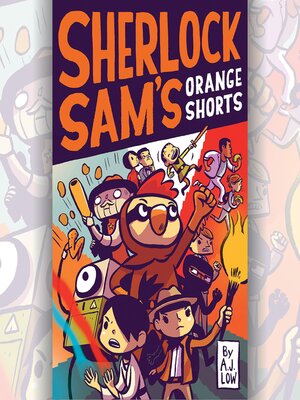 cover image of Sherlock Sam's Orange Shorts